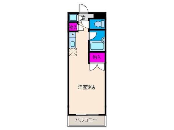 アロマヒル瀬川の物件間取画像